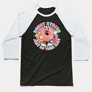 Donut Stress Stress Just Do Your Best, Donut Test Day, Rock The Test, Testing Day, Last Day Of School Baseball T-Shirt